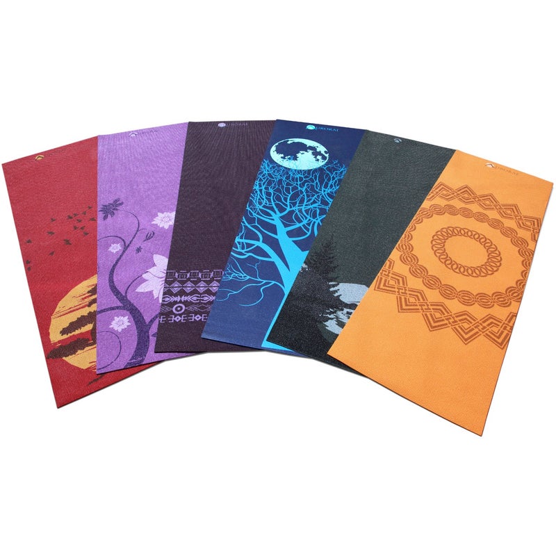AURORAE Classic/Printed Extra Thick and Long Yoga Mat. Slip Free Rosin Included - Image 5
